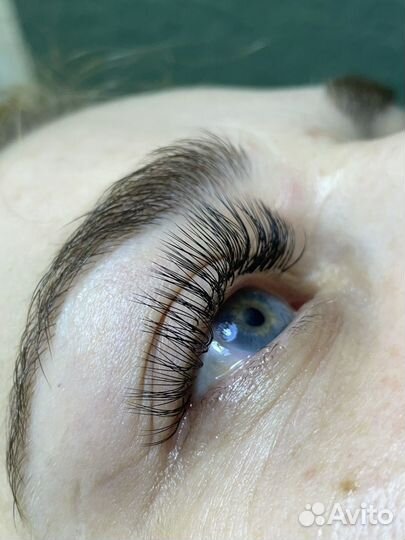 Наращивание и ламинирование ресниц/бровей