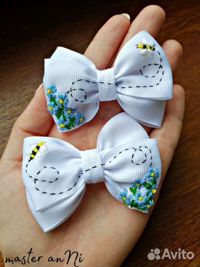 Заколки, резинки, бантики