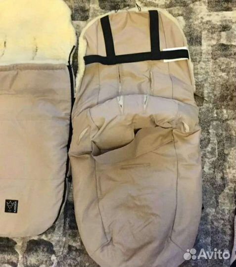 Конверт в коляску kaiser на овчине