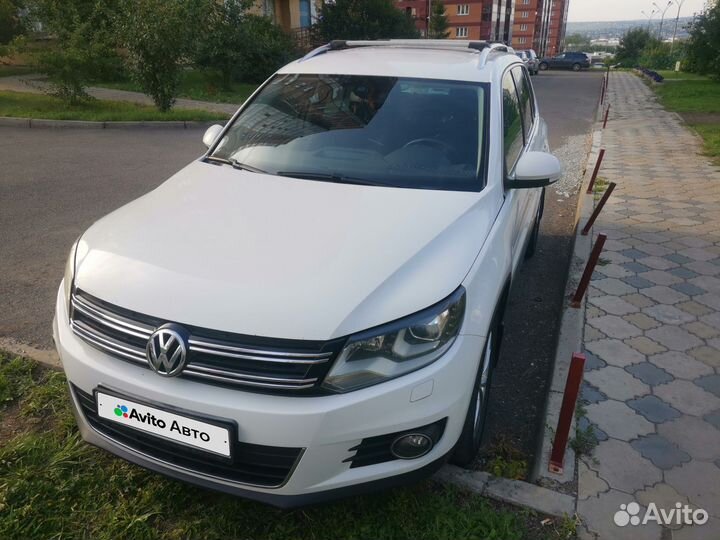 Volkswagen Tiguan 2.0 AT, 2012, 133 000 км