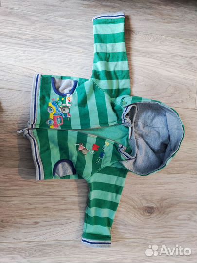 Огромная коробка детских вещей от рождения до года