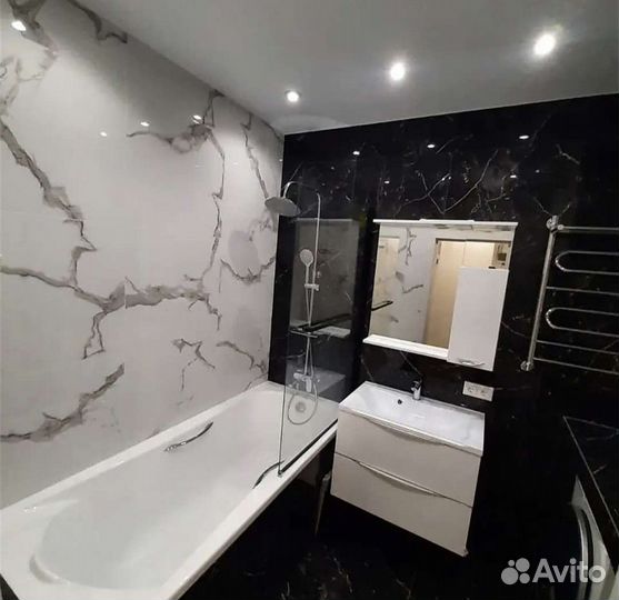 Плиточные работы. Ванная под ключ. Ремонт квартир