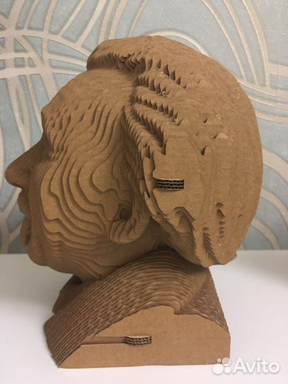 Бюст Эйнштейн 3D конструктор