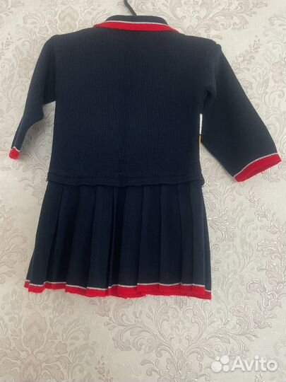 Вязаное платье для девочки