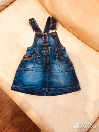 Сарафан джинсовый