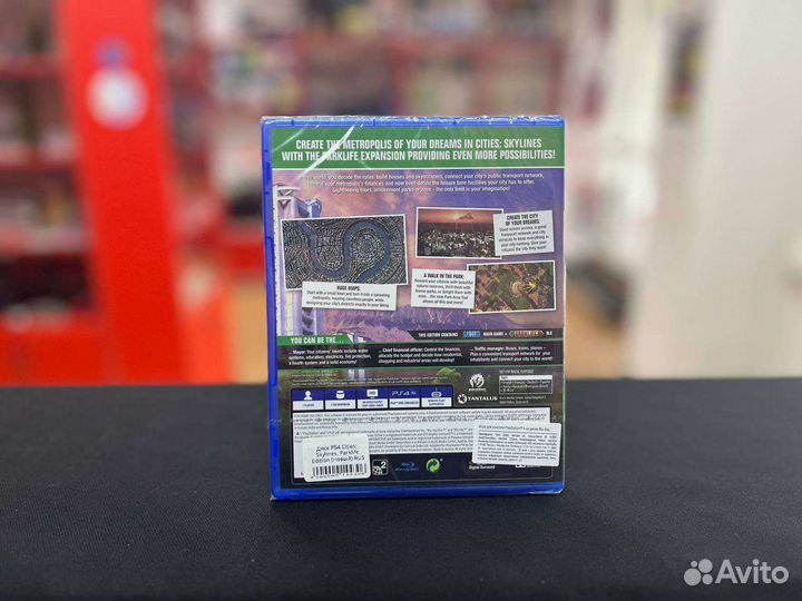 Диск PS4 Cities: Skylines Parklife Edition (Новый)