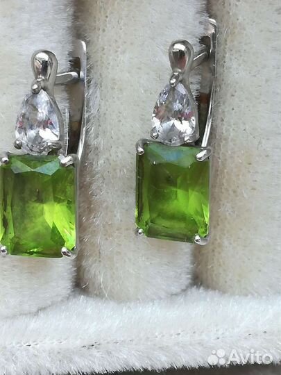 Серьги из серебра 925 пробы