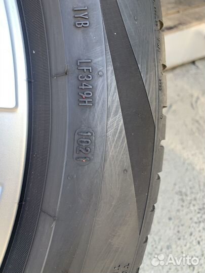 Оригинальные диски Skoda R19 с резиной