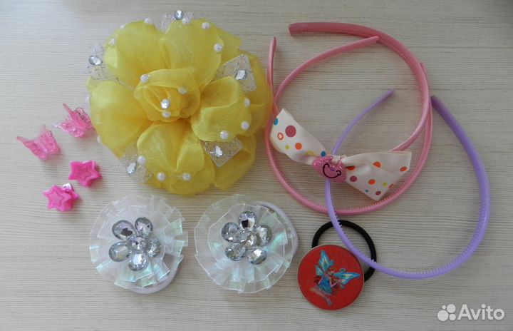 Детские заколки и ободки
