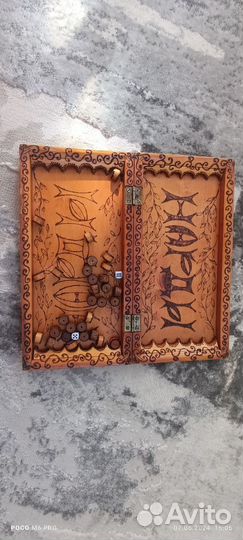 Нарды деревянные ручной работы