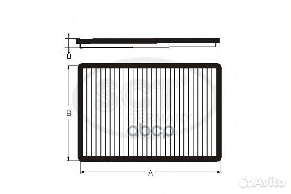 Фильтр салонный SA1157 SCT