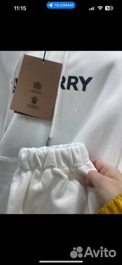 Burberry костюм, новый, утеплёный