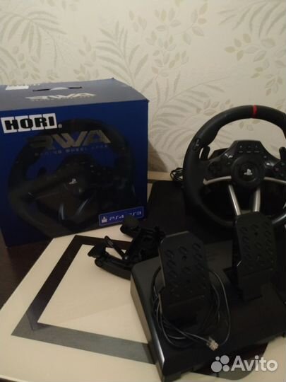 Игровой руль hori racing wheel apex