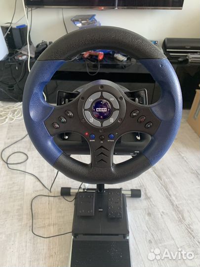 Руль Hori Racing PS3/ (PS4-020E) PS5 Суперсет