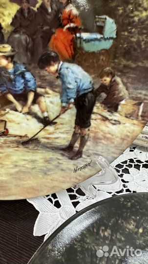 Сюжетные. коллекционные тарелки. Англия