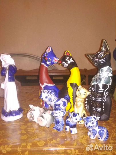 Фарфоровые статуэтки Болгария, гжель