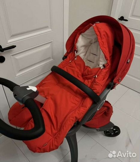 Коляска stokke xplory с автолюлькой