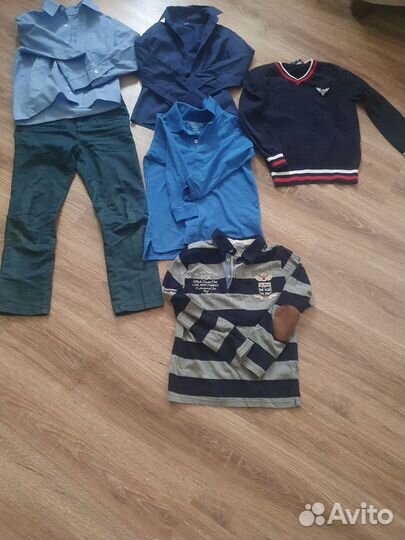 Комплект школьной формы на мальчика 122-128 см