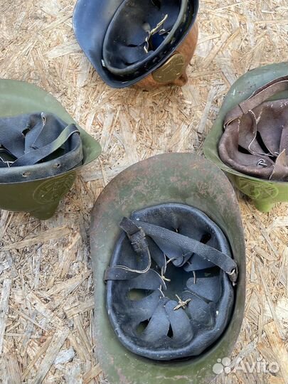 Шлем каска пожарного времён СССР