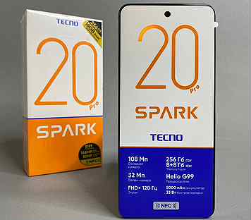 TECNO Spark 20 Pro, 8/256 ГБ