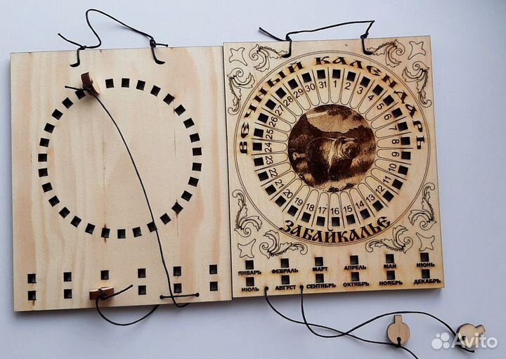 Вечный календарь из кедра, подарки,сувениры, издел