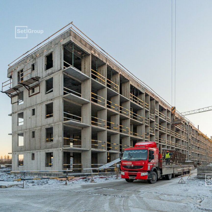 Квартира-студия, 24,7 м², 3/5 эт.