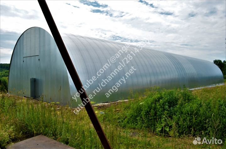 Ангар под ключ 518 м2