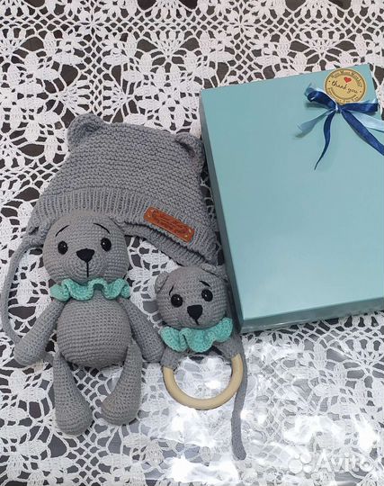 Вязаные игрушки ручной работы