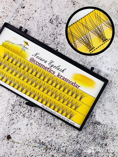 Ресницы пучки