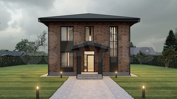 Коттедж 150 м² на участке 6 сот.