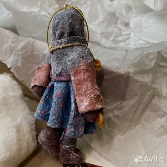 Ватная игрушка