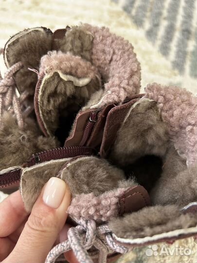 Ботинки зимние для девочки