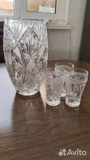 Хрустальные стаканы СССР