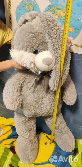 Мягкая игрушка заяц (большой)