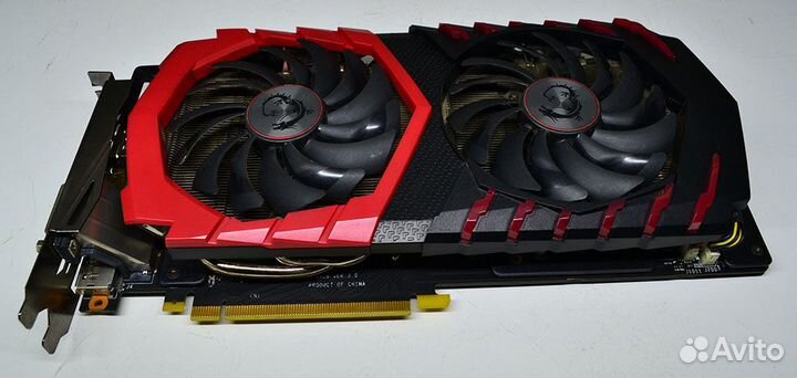 Видеокарта MSI GTX 1070 Gaming X 8G