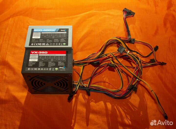 Блок питания 350, 400 AeroCool ECO VX