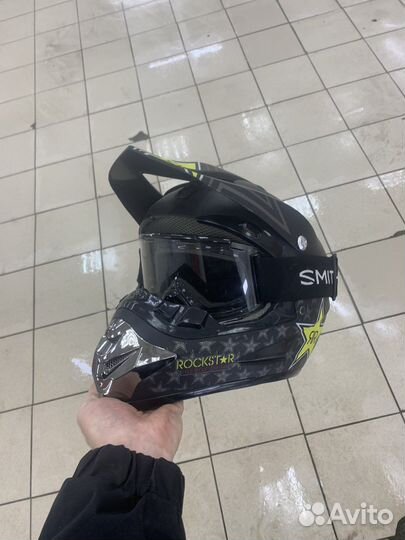 Мотошлем кроссовый