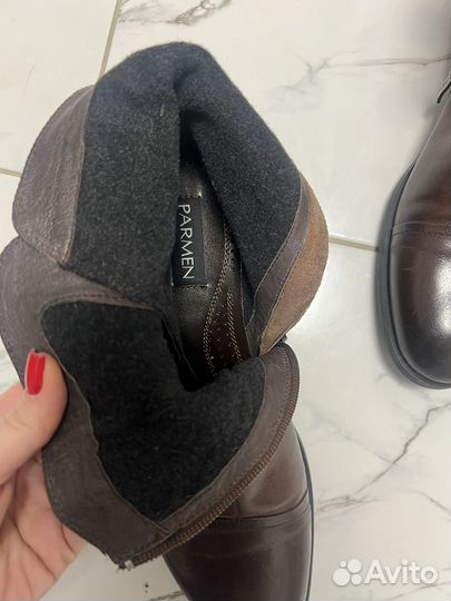 Демисезонные мужские ботинки parmen новые