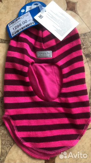 Новый Шапка-шлем Lassie для девочки 44-46