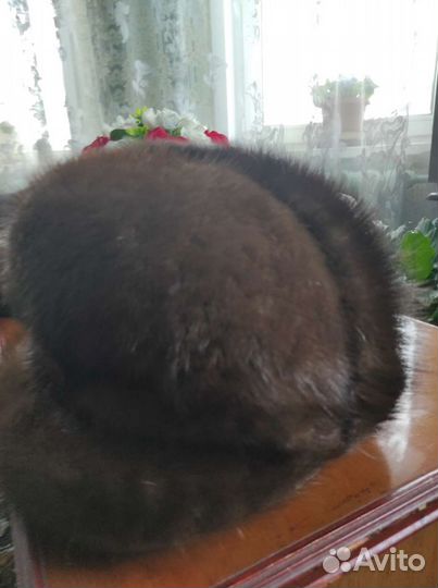 Шапка норковая женская