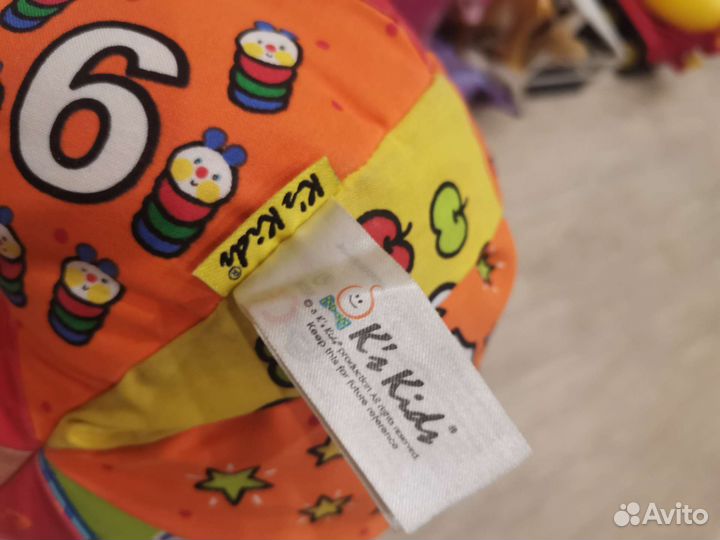 Мяч мягкий, говорящий 