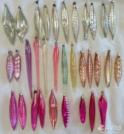 Елочные игрушки СССР