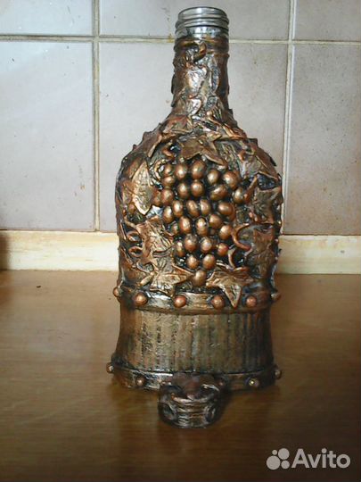 Ваза и бутылка hand made