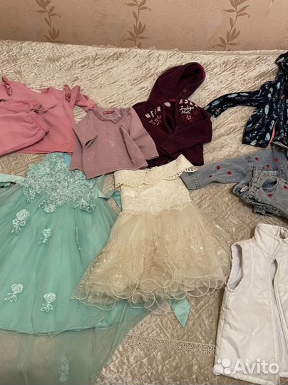 Детские вещи пакетом на девочку 4-5