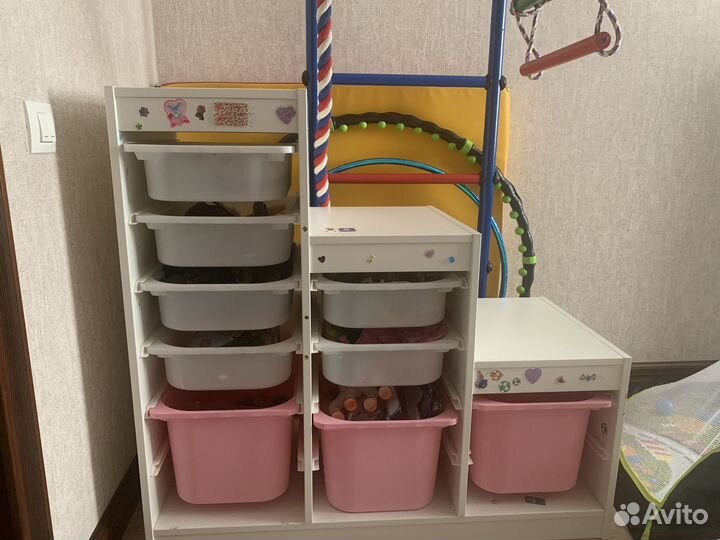 Стеллаж для игрушек IKEA труфаст
