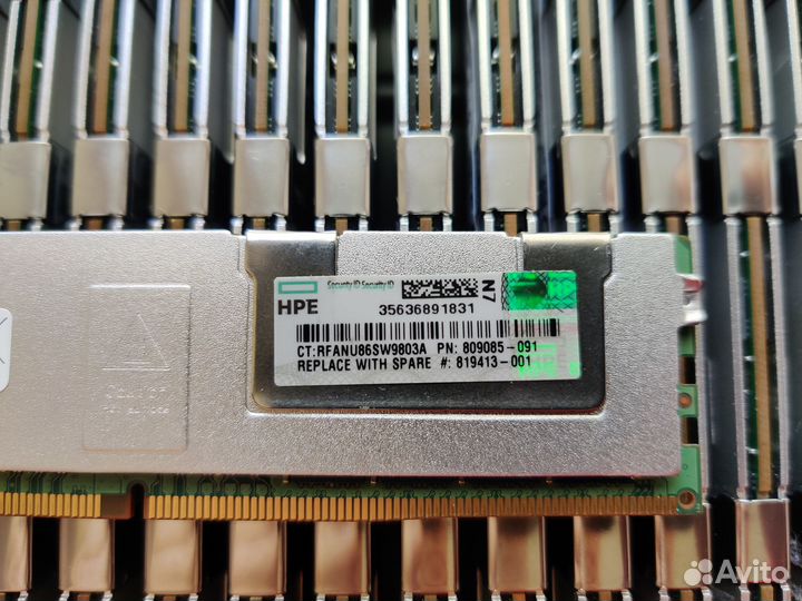 DDR4 64GB 2400Mhz HPE 809085-091 819413-001