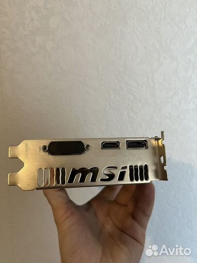 MSI GeForce GTX 1050ti 4 gb