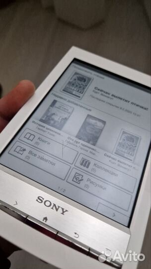 Электронная книга sony prs t1