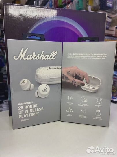 Беспроводные наушники marshall