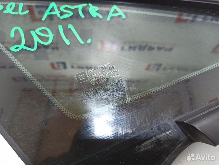 Стекло кузовное глухое правое Opel Astra J 5161002